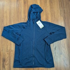 Rab | Men's Nexus Hoody Active Zip Up Top | Deep Ink | XL